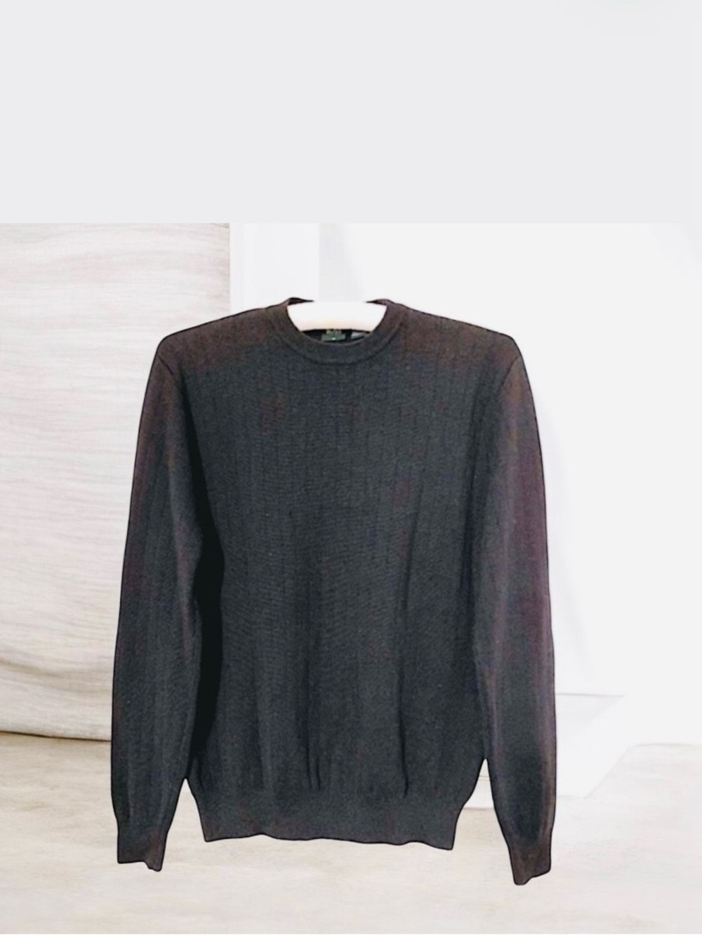 NWOT Boss By Hugo Boss Italian Made Black Sweater Size  S